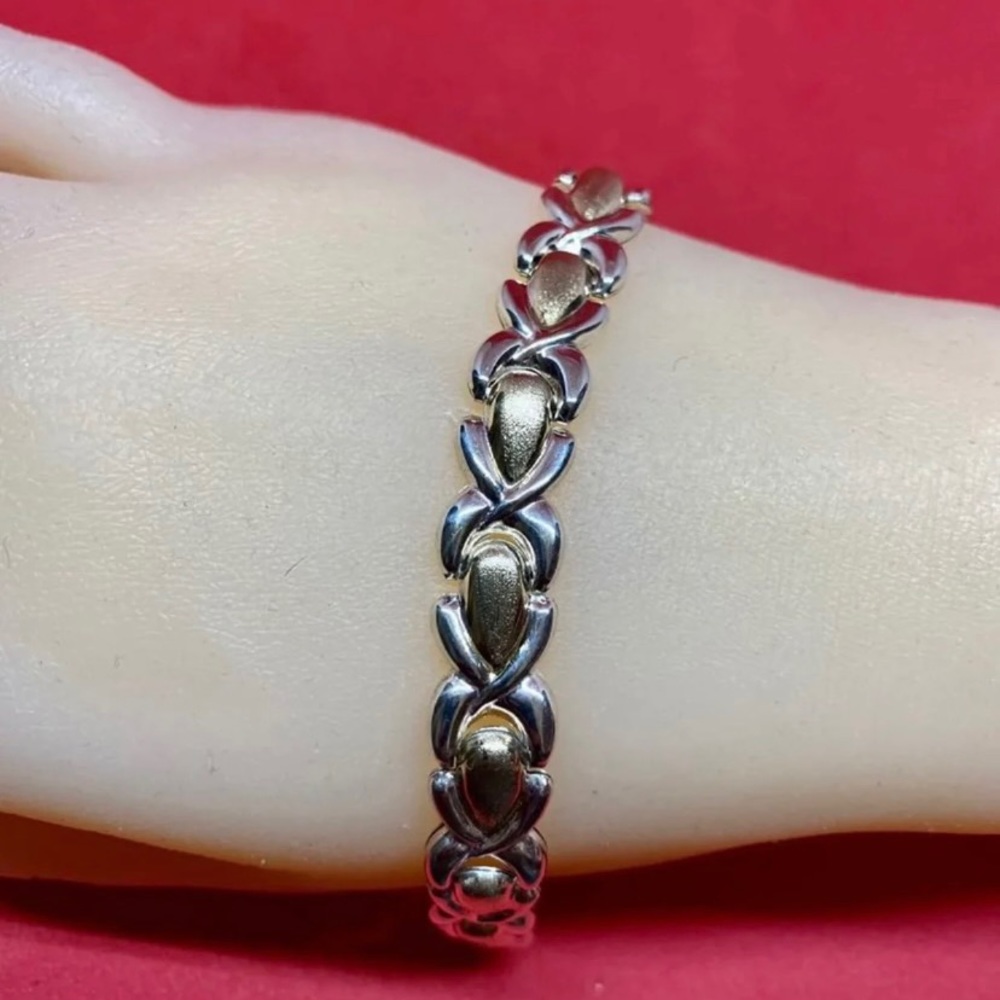 925 sterling silver link ladies bracelet